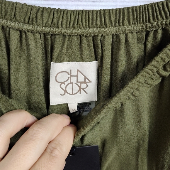 CHASER Strapless Fringed Ruffle Top - Picture 5 of 5